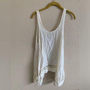 Free people coastal cowgirl lace tunic tank🌴